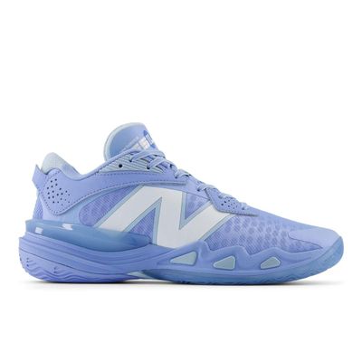 Zapatillas Básquetbol Unisex New Balance Hesi Low v2 Celeste