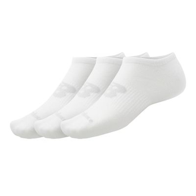 Calcetines 6 Pares New Balance Flat Knit No Show Blanco