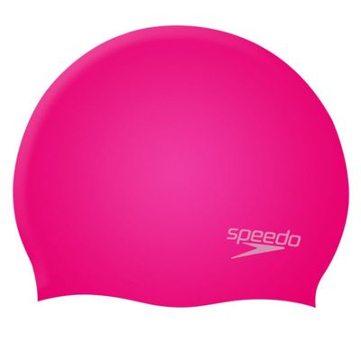 Imagen 2 del producto Gorro Natación Junior Speedo Plain Moulded Rosado