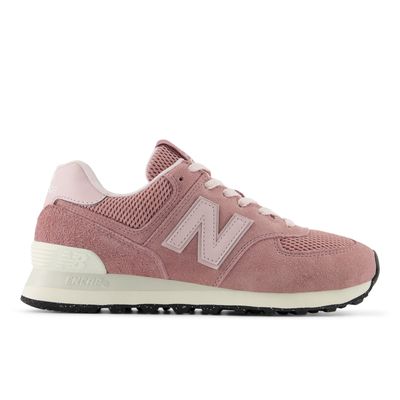 Zapatillas Urbana Mujer New Balance 574 Rosada/Blanca