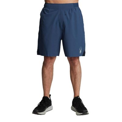 Short Entrenamiento Hombre Spyder Azul
