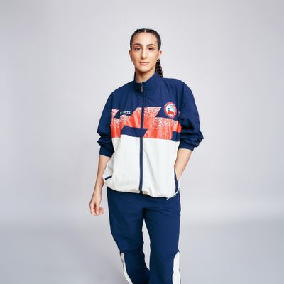 Chaqueta Presentación Mujer Sparta Team Chile Bicolor