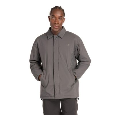 Chaqueta Lifestyle Hombre New Balance Coaches Jacket Gris