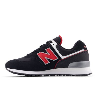 Imagen 2 del producto Zapatillas Urbanas Unisex New Balance 574 Negro/Rojo