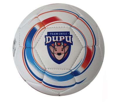 Imagen 2 del producto Mini Balón Fútbol Team Chile N°2 2023 Blanco/Multicolor