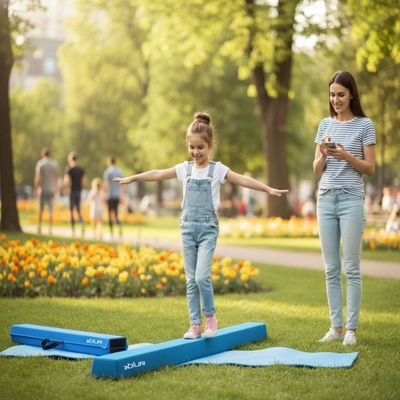 Viga Plegable Blu Fit Azul