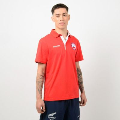 Imagen 2 del producto Polera Hombre Sparta Team Chile Roja