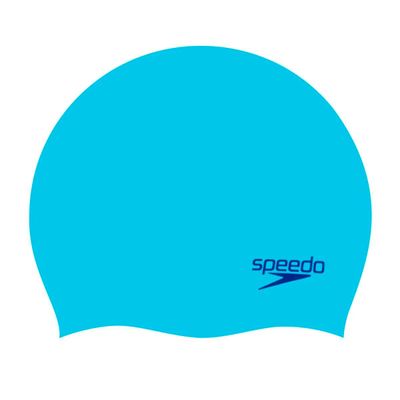 Imagen 1 del producto Gorro Natación Unisex Speedo Plain Moulded Silicone Celeste