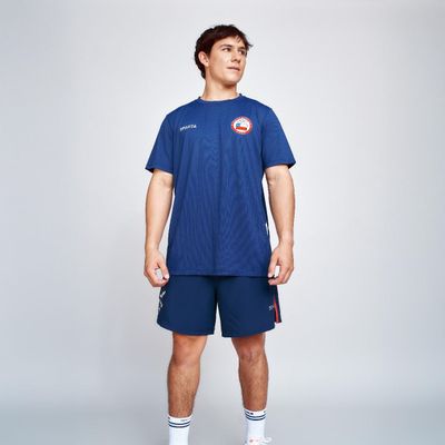 Imagen 1 del producto Polera Entrenamiento Hombre Sparta Team Chile Azul