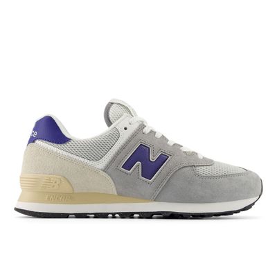 Zapatillas Urbanas Hombre New Balance 574 Gris/Morada