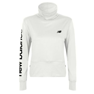 Imagen 2 del producto Polerón Running Mujer New Balance Blanco