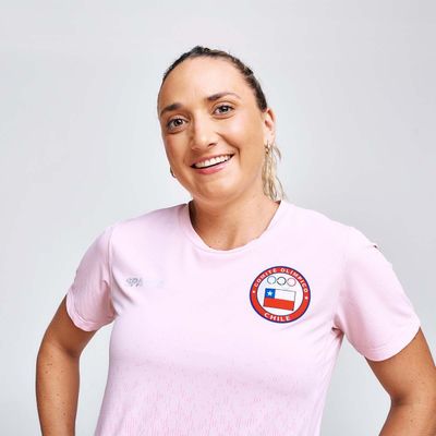 Imagen 1 del producto Polera Entrenamiento Mujer Sparta Team Chile Rosada