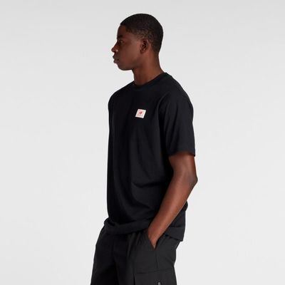 Imagen 2 del producto Polera Lifestyle Hombre New Balance Woven Label Negro