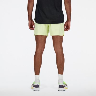 Imagen 2 del producto Short Running Hombre New Balance Amarillo