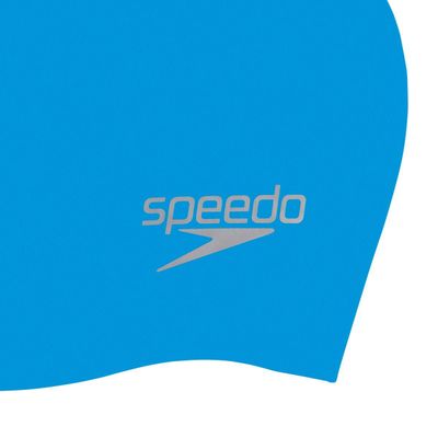 Imagen 2 del producto Gorro Natación Speedo Plain Moulded Sillicone Cap Azul