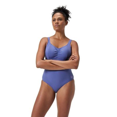 Traje de Baño Natación Mujer Shaping AquaNite 1 Piece Azul