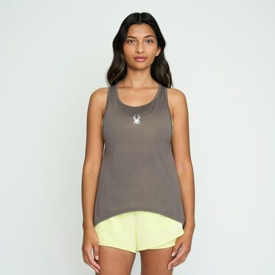 Imagen 1 del producto Polera Sin Mangas Lifestyle Mujer Spyder Gris