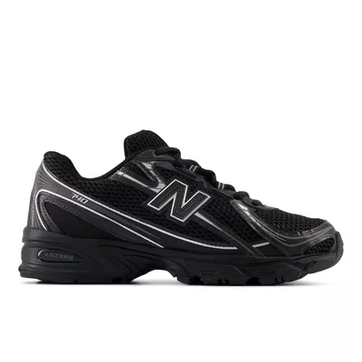 Imagen 1 del producto Zapatillas Urbanas Unisex New Balance 740 Negra/Blanco