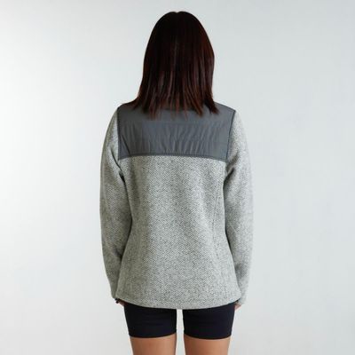 Imagen 2 del producto Poleron Outdoor Mujer New Balance Polar Gris