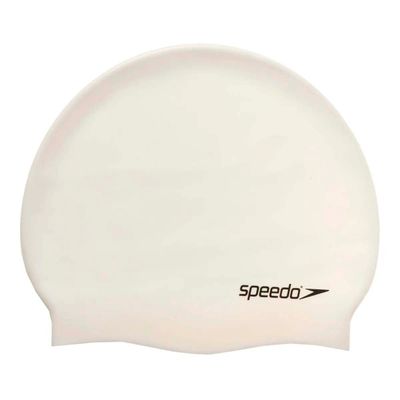 Imagen 1 del producto Gorro Natación Speedo Plain Flat Silicon Blanco