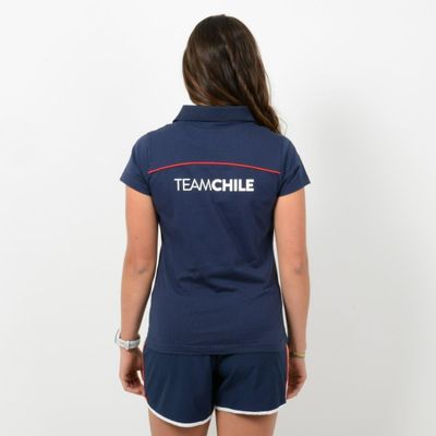 Imagen 2 del producto Polera Mujer Sparta Team Chile Azul