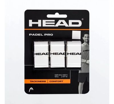 Pack Grips Pádel Head 3 Pcs Blanco