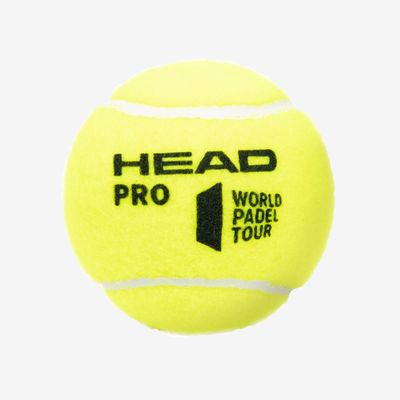 Imagen 2 del producto PELOTAS DE PADEL HEAD PRO 3B AMARILLAS