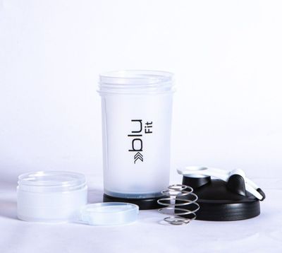 Imagen 2 del producto Botella Mixer Blu Fit 500 ml Transparente