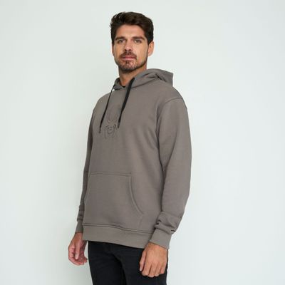 Imagen 2 del producto Polerón Hombre Spyder Light Hoodie Gris