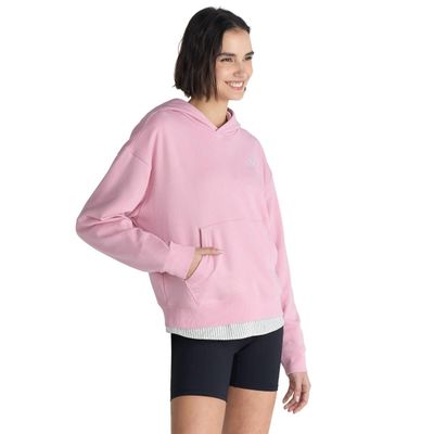 Polerón Lifestyle Mujer New Balance Sport Essentials Rosado