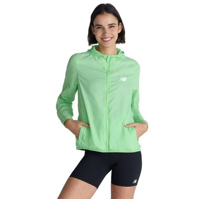 Imagen 1 del producto Cortavientos Running Mujer New Balance Run Packable Verde