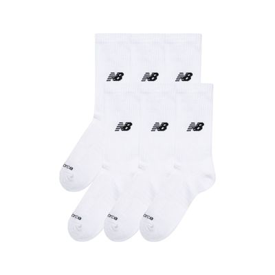 Imagen 2 del producto Pack 6 Calcetines New Balance Everyday Cushion Crew Blancos
