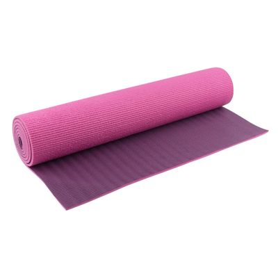 BLU WELLNESS YOGA MAT DOUBLE COLOR 6MM / FUCCIA , MORA