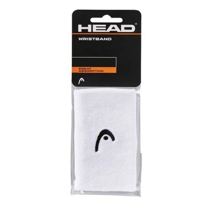Muñequera para sudor Tenis Unisex Head 5’’ Blanco