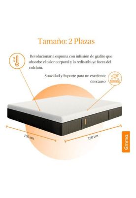 Imagen 2 del producto Colchón Emma Thermosync 2 Plazas 150x190