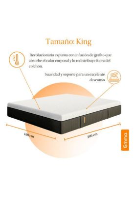 Imagen 2 del producto Colchón Emma Thermosync King 180x200