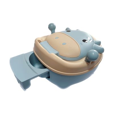 Imagen 2 del producto Pelela Baño Wc Niña Infantil Celeste Vaca