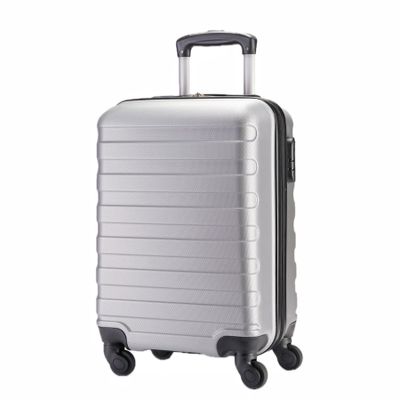 Maleta de Viaje para Cabina Color Gris Rayas