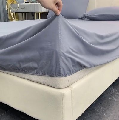 Imagen 2 del producto JUEGO DE SÁBANA 2 PLAZAS 144 HILOS ALGODÓN CON POLIÉSTER COLOR NEGRO