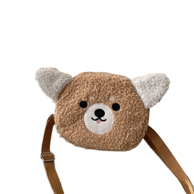 Cartera Perro Peludo Bolso Infantil mini bag