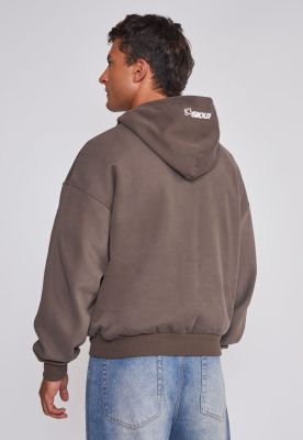 Imagen 2 del producto Polerón Hombre Vaca Café Sioux