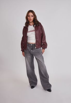 Imagen 2 del producto Jeans Mujer Baggy Tiro Medio Gris Sioux