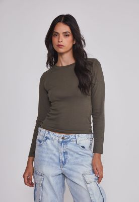 Imagen 1 del producto Camiseta Mujer Termica Verde Sioux