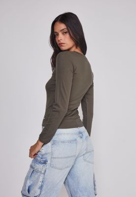 Imagen 2 del producto Camiseta Mujer Termica Verde Sioux