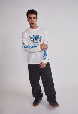 Imagen 2 del producto Polera Hombre Llamas Crudo Sioux