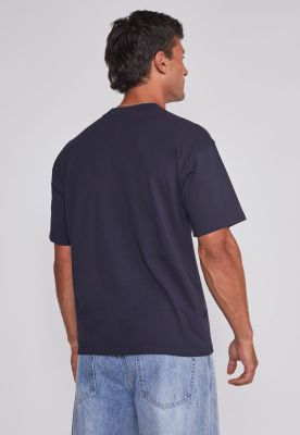 Imagen 2 del producto Polera Hombre Bordado Azul Sioux