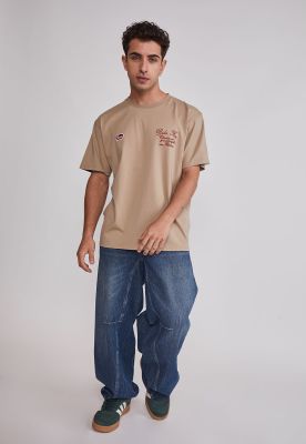 Imagen 2 del producto Polera Hombre Auto Garage Beige Sioux