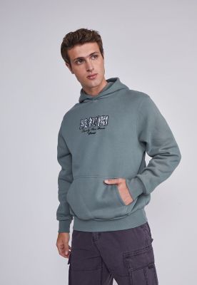 Poleron Hombre Oriental Verde Sioux