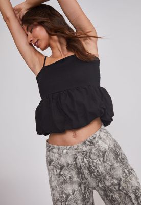 Imagen 2 del producto Peto Mujer Silueta Globo Negro Sioux