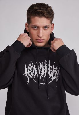 Imagen 2 del producto Polerón Hombre Bordado Death Negro Sioux